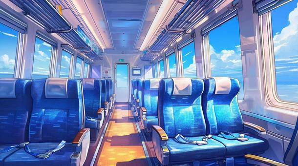 Free Vectors | Inside trains and bullet trains22