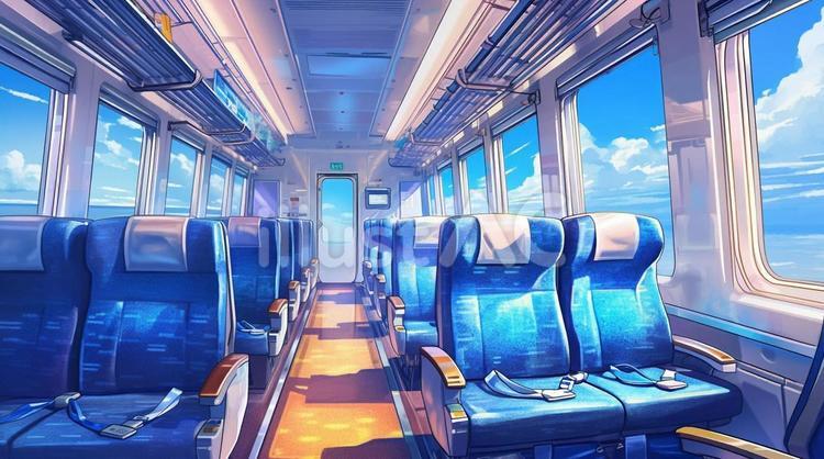 Free Vectors | Inside trains and bullet trains22