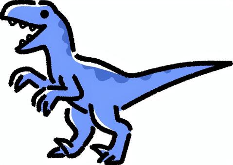 ヴェロキラプトル ヴェロキラプトル,恐竜,動物,生き物,生物,古代生物,シンプルのイラスト素材