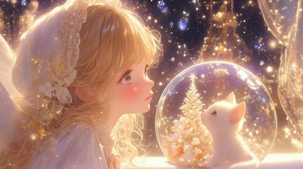 星降る夜の聖なるまなざし