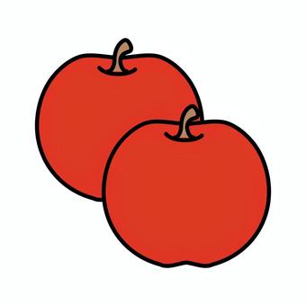 複数のりんご りんご,果物,食べ物,ヘルシー,複数のイラスト素材