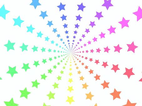 虹彩恆星的集中線, JPG 和 PNG 虹彩恆星的集中線, 集中線, 彩虹色, 五芒星, JPG 和 PNG