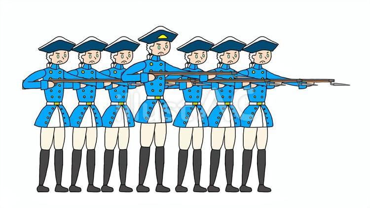 大航海時代風の兵隊たち 兵士,軍人,兵隊のイラスト素材