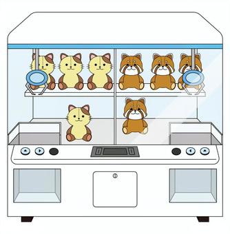 クレーンゲーム クレーンゲーム,アーケードゲーム,ゲームセンター,掴む,キャッチ,ゲーム,アーム,景品,ぬいぐるみ,人形のイラスト素材