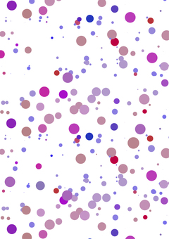 グレープ果汁のような水玉パターン　B4 水玉,パターン,紫,グレープ果汁,飛散のイラスト素材