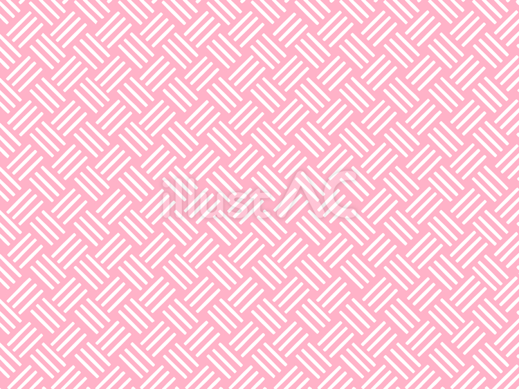 白抜きの網代模様（あじろもよう）（赤） 網代,斜め格子,チェックのイラスト素材