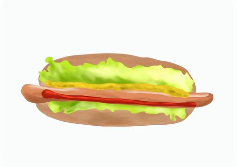 ホットドックイラスト 無料イラストなら イラストac