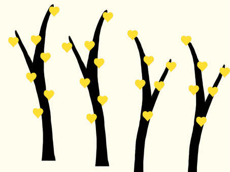 Heart flowers, JPG and PNG Heart flowers, heart, flower, yellow, JPG and PNG