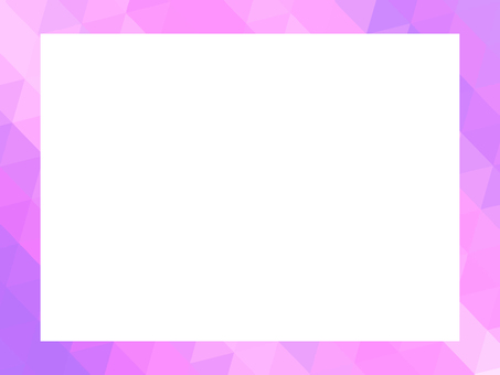 紫の幾何学模様の四角フレーム46 幾何学,フレーム,背景,枠,飾り枠,紫,幾何学模様,見出し,タイトル,壁紙のイラスト素材