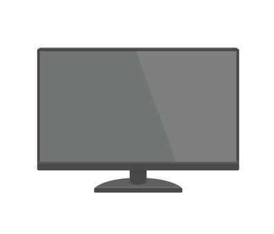 テレビ,フラットイラスト シンプル,ベクター,家電製品,家電,機械,生活家電,液晶テレビ,画面,地デジ,薄型テレビのイラスト素材