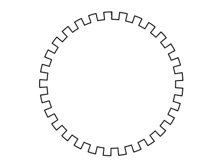 Gear line drawing frame, JPG and PNG Gear line drawing frame, vites, çizgi çizmek, tek renkli, JPG and PNG
