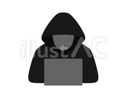 ブラックハッカーのアイコン_ハッキング