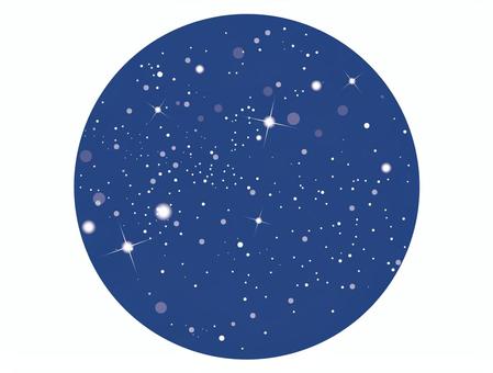 Illustration, estrela, céu noturno, galáxia, 