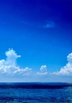 Illustration, sea, sky, cloud, 