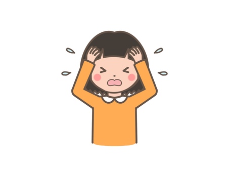 Girl in trouble, JPG and PNG Girl in trouble, girl, cry, be worried, JPG and PNG