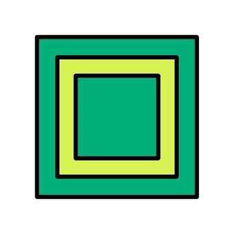 方墳　古墳　手描き　イラスト 方墳,古墳,歴史,墳墓,線画,手描き,イラストのイラスト素材