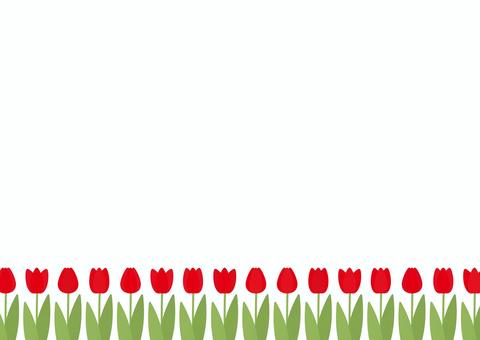 赤いチューリップ、春の背景 春,花,チューリップ,背景,入学,入学式,入園式,入園,4月,行事のイラスト素材
