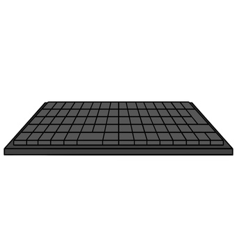 キーボード（黒） キーボード,タイピング,入力,パソコン,ワイヤレス,ビジネス,仕事,オフィスのイラスト素材