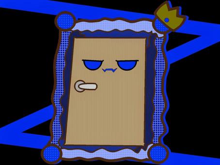 召喚されし悪魔バティン『青』 バティン,悪魔,ソロモン,72柱,階級,公爵,モチーフ,カラー,怪物,魔物のイラスト素材