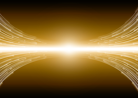 ゴールドのデジタルエネルギーのイメージ デジタル,サイバー,テクノロジー,エネルギー,光,ファイバー,ライン,スタイリッシュ,ゴールド,背景のイラスト素材