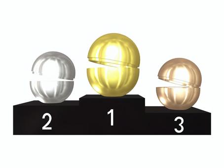 ガチャと表彰台 ガチャ,表彰台,カプセルトイ,結果発表,順位,表彰,ランキングのイラスト素材