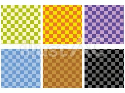 市松模様のセット03