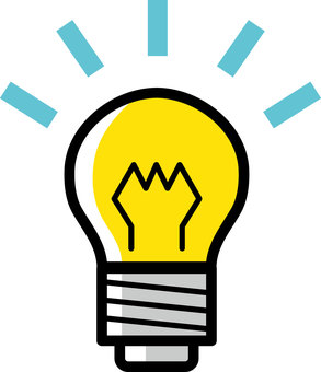 電球輝きライト 電球,電気,豆電球,ライト,光,輝き,ひらめき,アイデア,マーク,ピクトグラムのイラスト素材