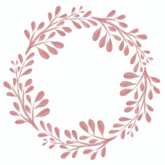 植物リース（レッド）