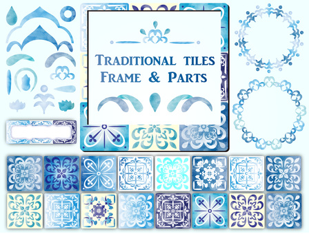 Illustration, Illustration, summer, frame, watercolor,