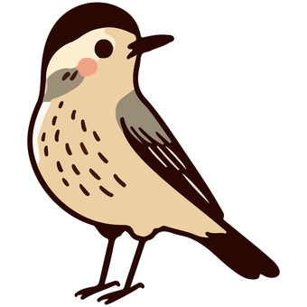 Free cut picture material/Cute little bird, , JPG and PNG