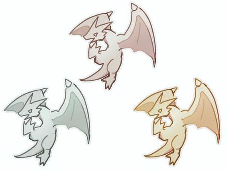 Illustration, dragon, wyvern, creatures, 