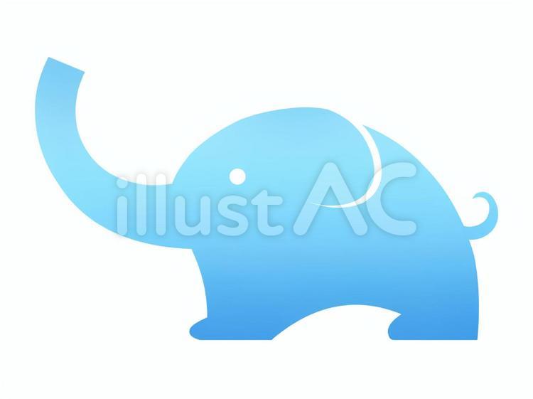 ぞう イラスト,挿絵,挿し絵のイラスト素材