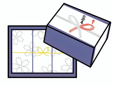お歳暮のタオル お歳暮,タオル,贈答品,日用品,雑貨,熨斗,水引,和のイラスト素材