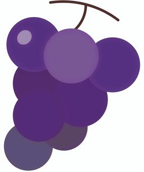 Grape illustration, grape, fruits, fruit, JPG, PNG and EPS