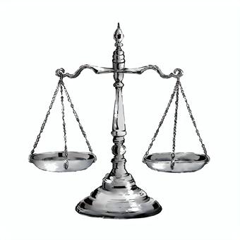 秤　天秤　シルバー 秤,天秤,重さ,上皿天秤,質量計器,計量,均一,バランス,量る,シルバーのイラスト素材