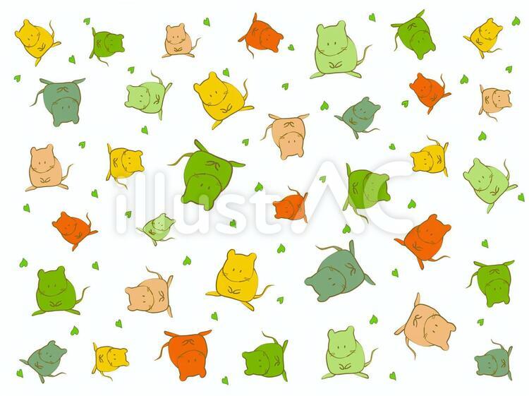 ハムスター背景02イラスト No 無料イラストなら イラストac
