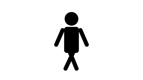 10_人物・ピクトグラム・歩く