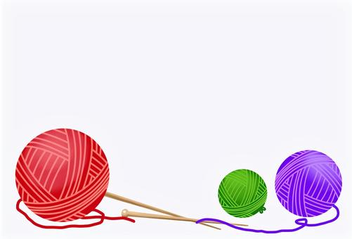 毛糸1 毛糸,毛糸玉,編み物,手芸,雑貨,シンプル,イラスト,素材,無料,フリーのイラスト素材