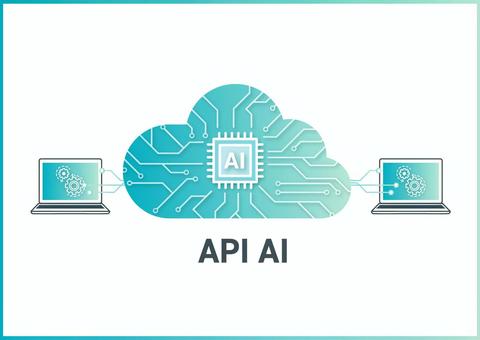 人工知能API api,人工知能,テクノロジー,apiai,クラウドのイラスト素材
