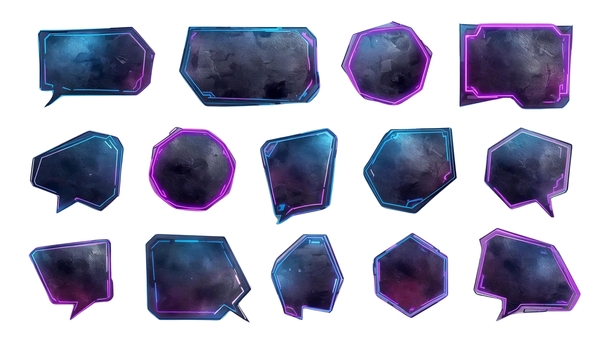 SFなフキダシのセット