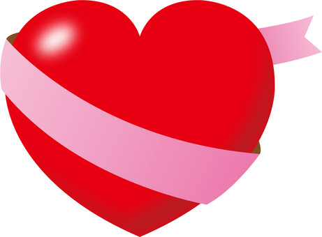 Heart Icon 06 (Red), , JPG, PNG and AI