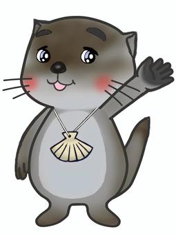 Sea otter Rakutaro, JPG and PNG Sea otter Rakutaro, sea otter, itami family, animal, JPG and PNG