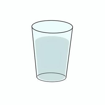 水の入ったコップ コップ,水,天然水,ミネラルウォーター,透明,シンプルのイラスト素材