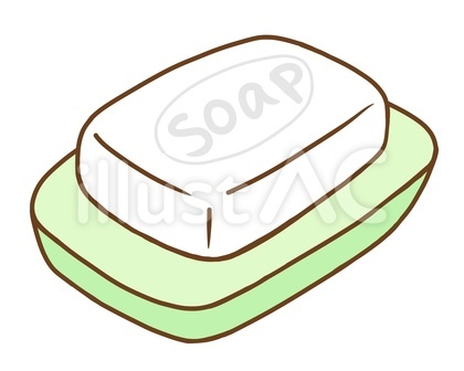 石鹸(トレー付き)