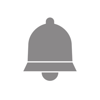 通知マーク（グレー）