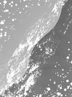 墨絵と和紙の質感・抽象的な和風背景 背景,和風,縦,テクスチャ,墨絵,和紙,抽象,モノクロ,グレー,筆のイラスト素材