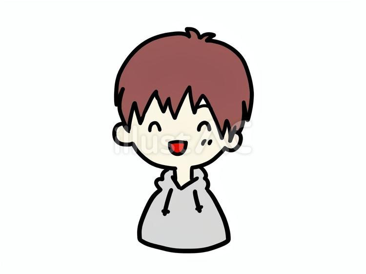 おとこのこ②-2 こども,人,顔のイラスト素材