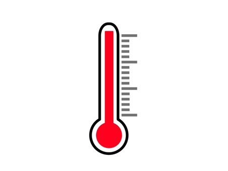 thermometer mark rising midsummer memory, , JPG and PNG