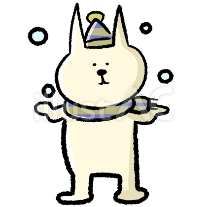 雪と猫