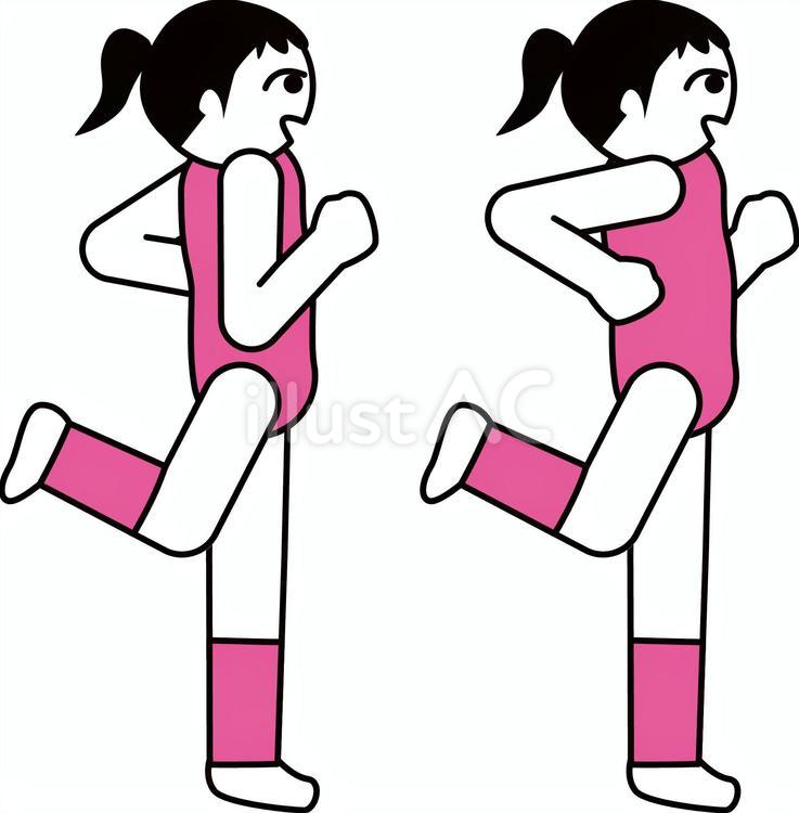 エアロビクスダンス　　 エアロビクスダンス,エクササイズ,運動のイラスト素材